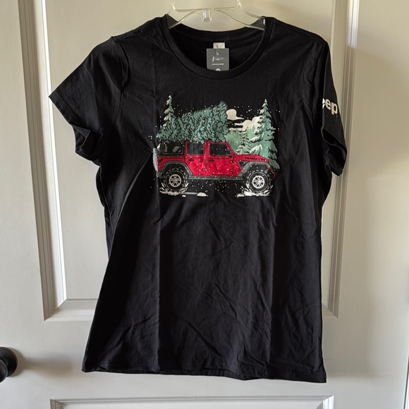 Jeep Rubicon Christmas tee shirt - Picture 1 of 9